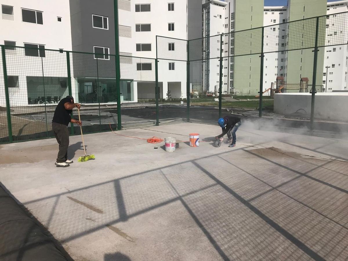 Preparación de terraza antes de impermeabilizar